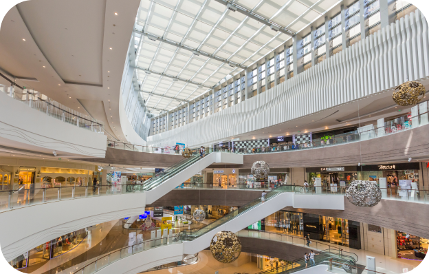 торговые центры и магазины